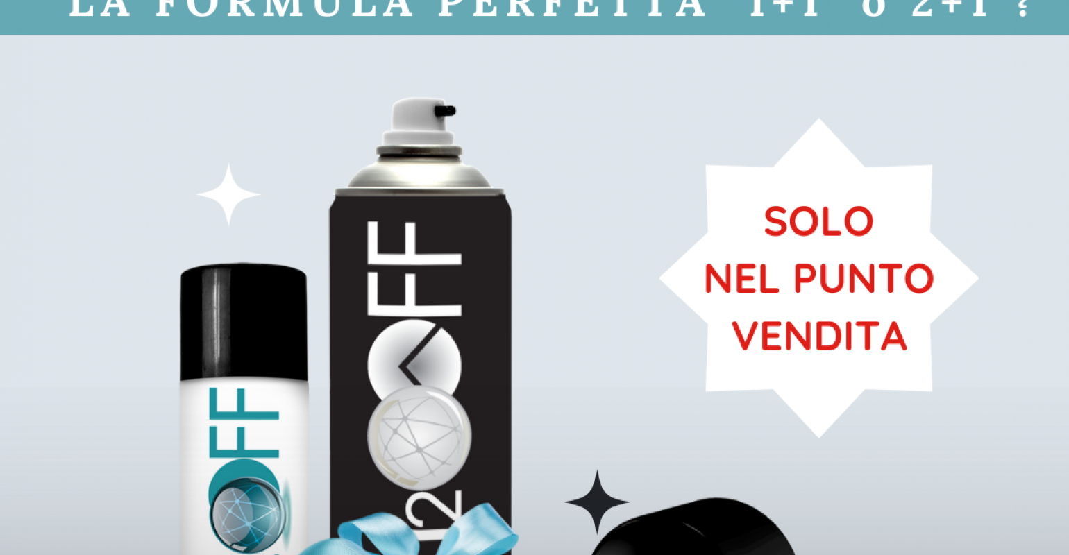 H2OFF – PROMOZIONE ESCLUSIVA NEI PUNTI VENDITA COMET REMA TARLAZZI